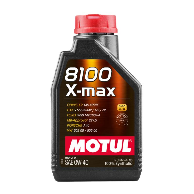 Motul Huile moteur 8100 X-MAX 0W40 - 1L