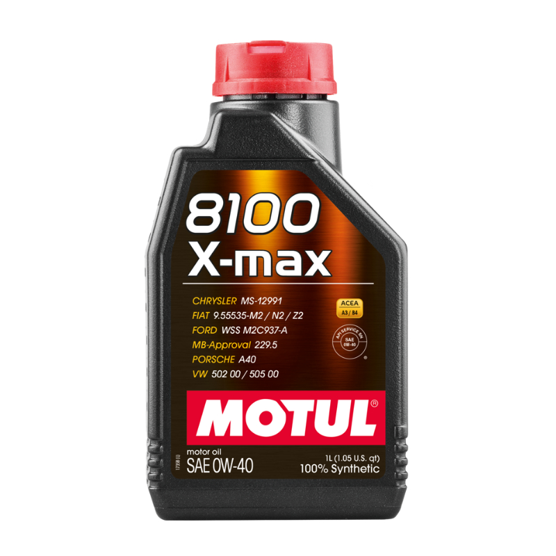 Motul Huile moteur 8100 X-MAX 0W40 - 1L