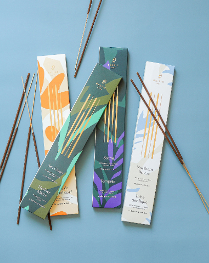 L'ensemble de bâtons d'encens Floralia
4 fragrances